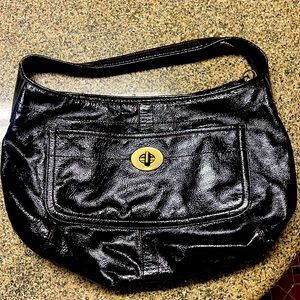 Coach Patent Leather Handbag